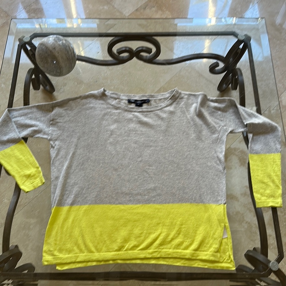 French Connection color block sweater